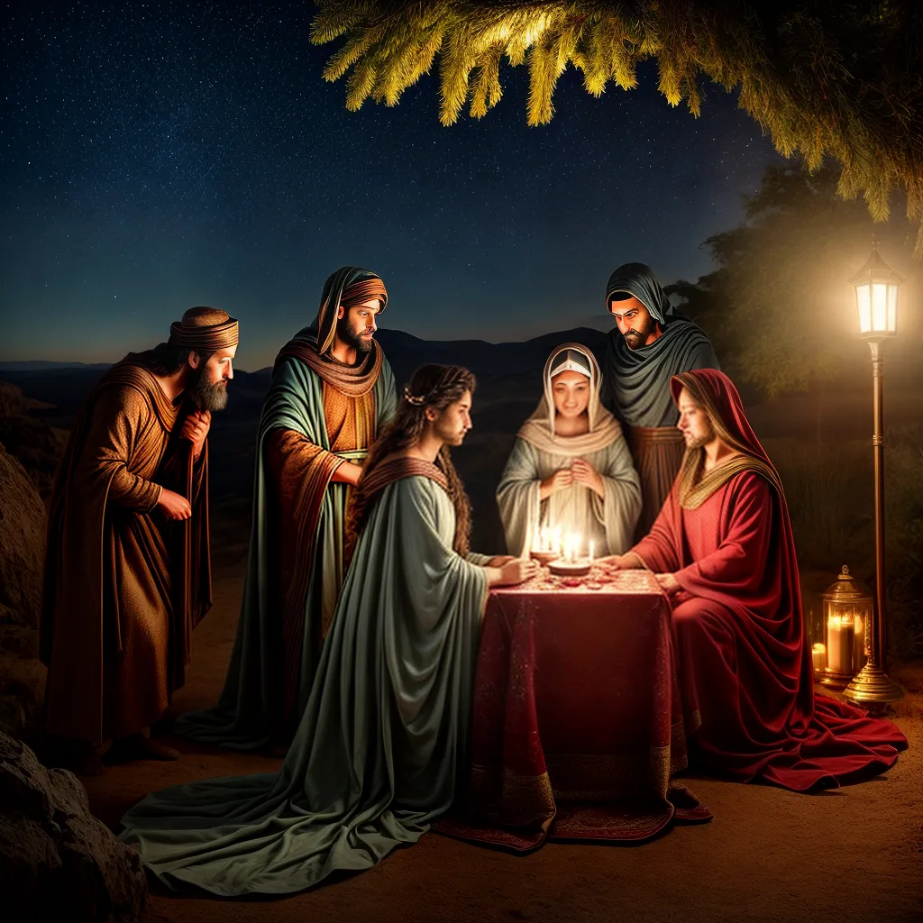 A celebração do NATAL e seu significado para os cristãos 8 Fotos presepio natalino estrela paz