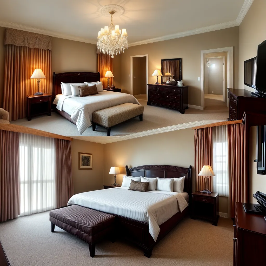 Fotos quarto luxo cama king cristal decoracao