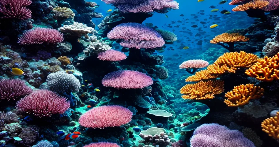 Fotos recife coral peixes agua clara