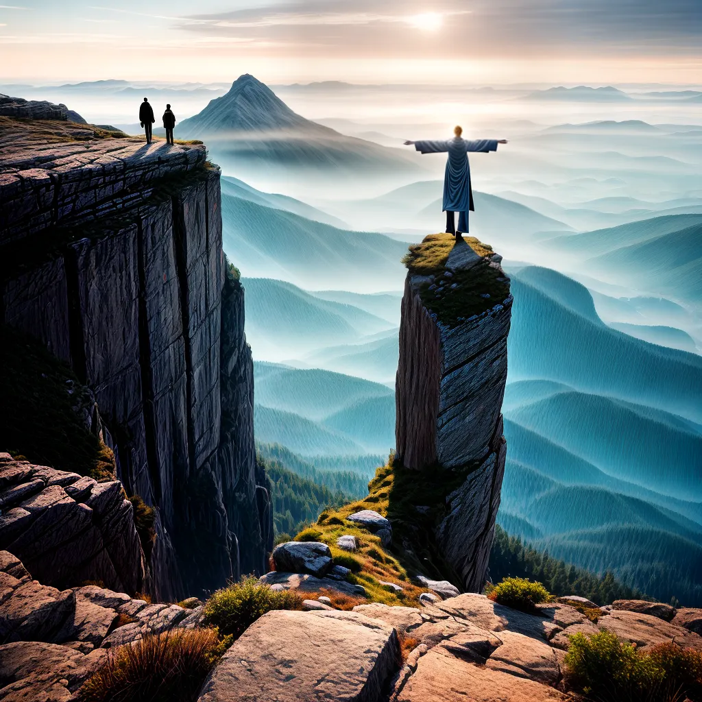 Absolvições divinas: o poder do perdão e da graça de Deus 8 Fotos redencao montanha sol bracos