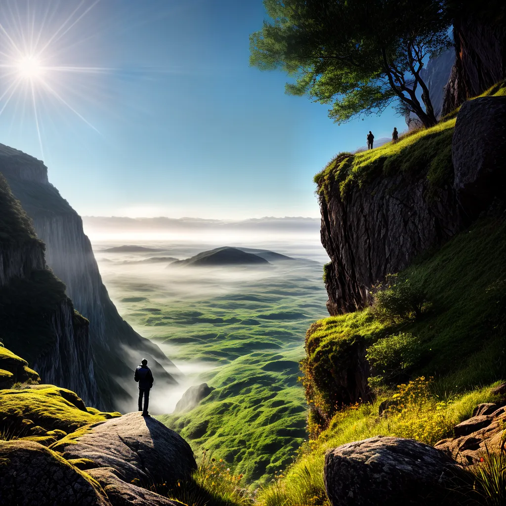 Descubra por que a redenção é essencial para a fé cristã. 8 Fotos redencao paisagem cliff esperanca