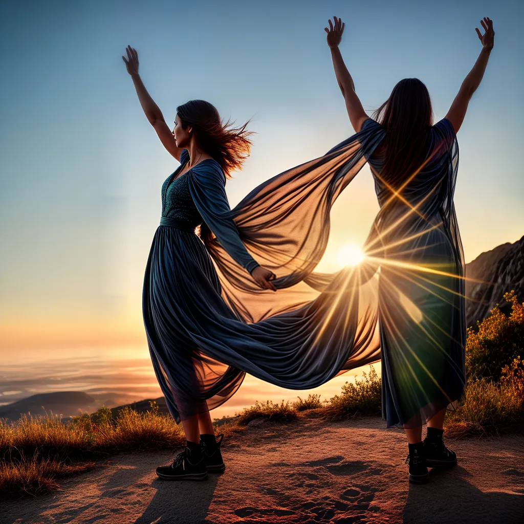 Auratação da Alma: Como a Redenção Traz Salvação Eterna 9 Fotos redencao por do sol bracos abertos