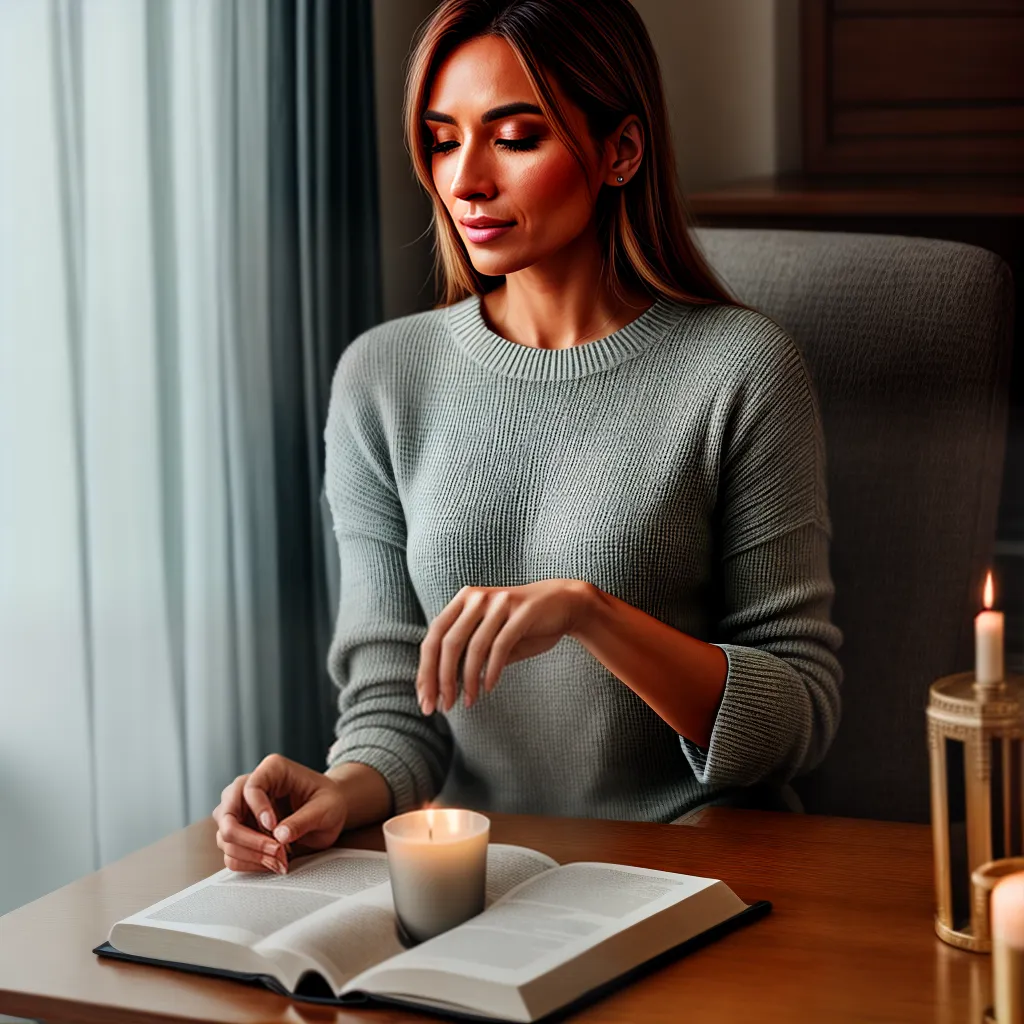 Fotos reflexao oracao velas paz