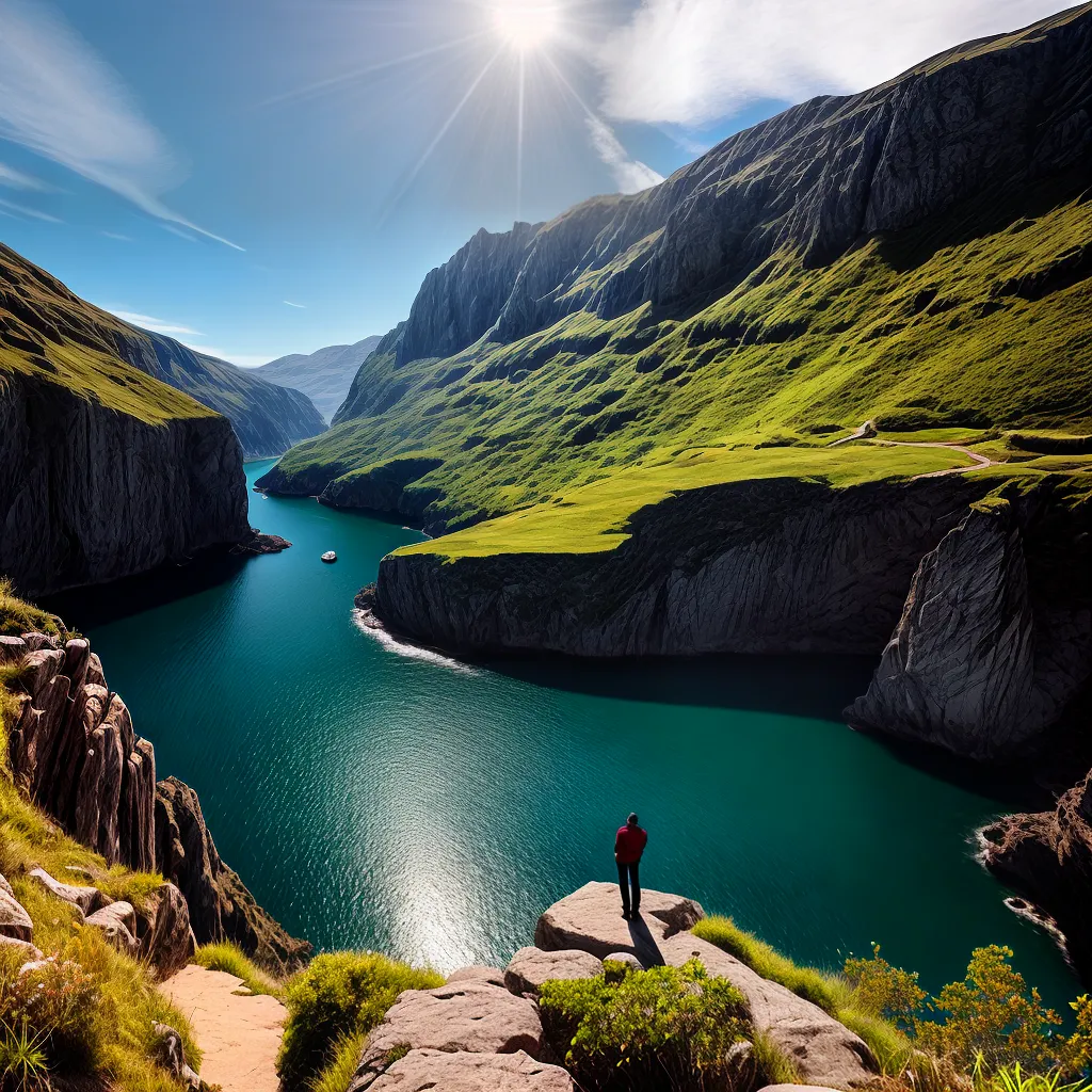 O poder da transformação pessoal através da introspecção. 8 Fotos reflexao paisagem abismo transformacao