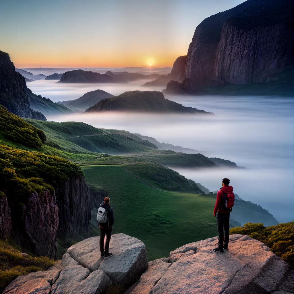 Fotos resiliencia por do sol cliff