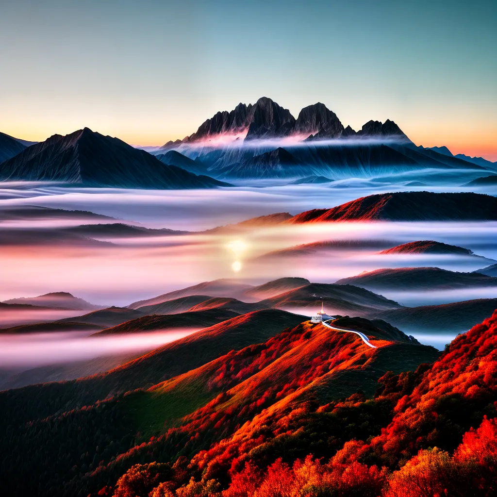 O que a Ressurreição de Cristo significa para nós. 7 Fotos ressurreicao amanhecer montanhas ceu colorido