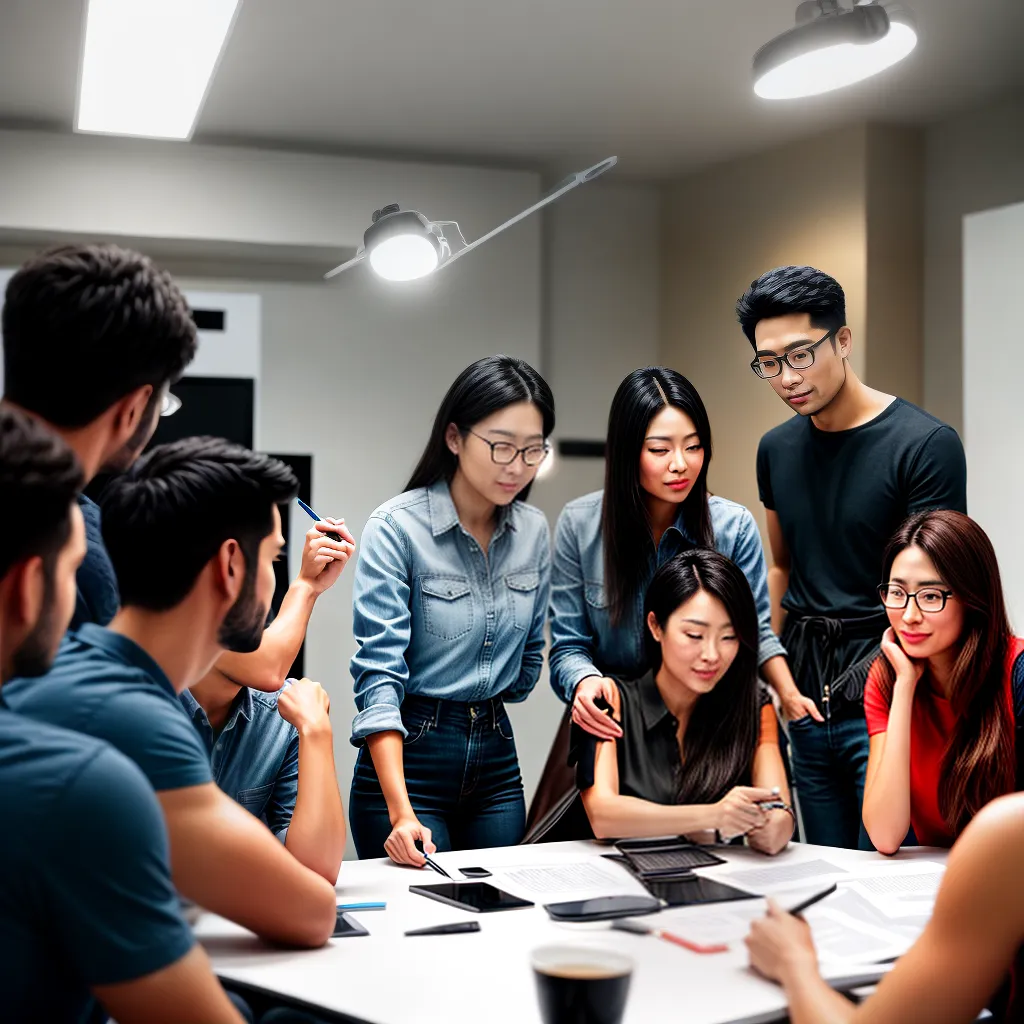 Fotos reuniao branca ideia colaboracao