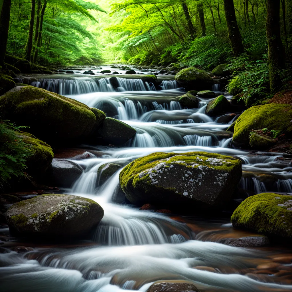 Fotos riacho floresta aves humildade
