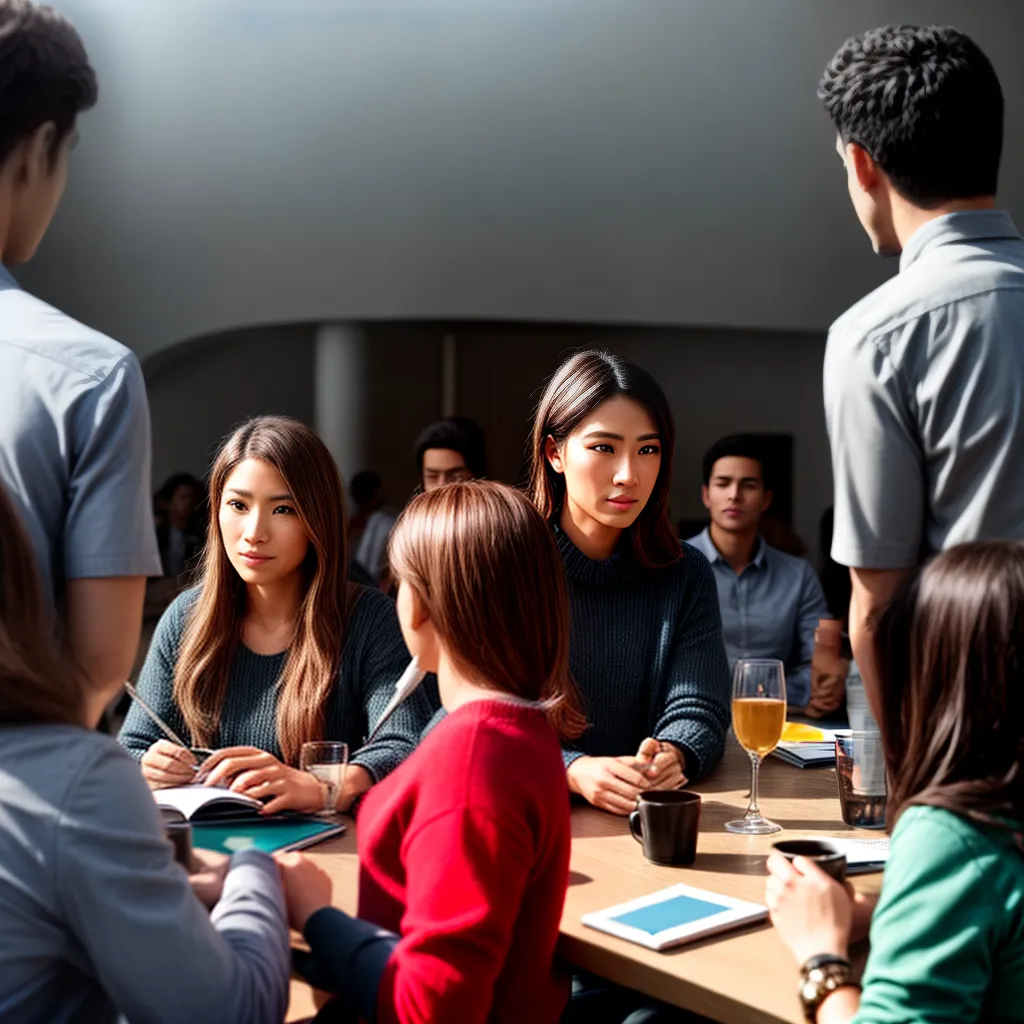 Como criar uma INTERAÇÃO mais profunda na igreja. 7 Fotos roda conversa comunidade igreja 1