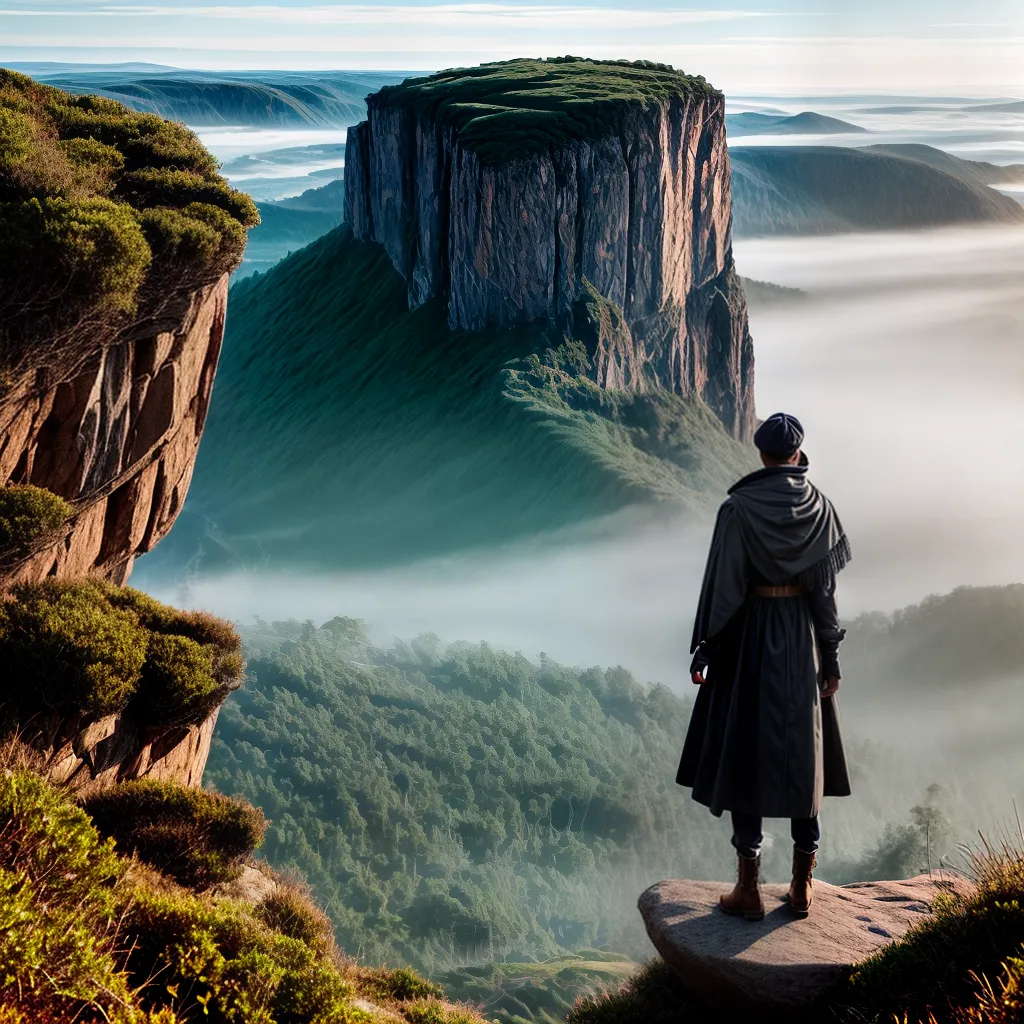 Por que a sabedoria é essencial para a vida cristã. 8 Fotos sabedoria paisagem abraco cliff