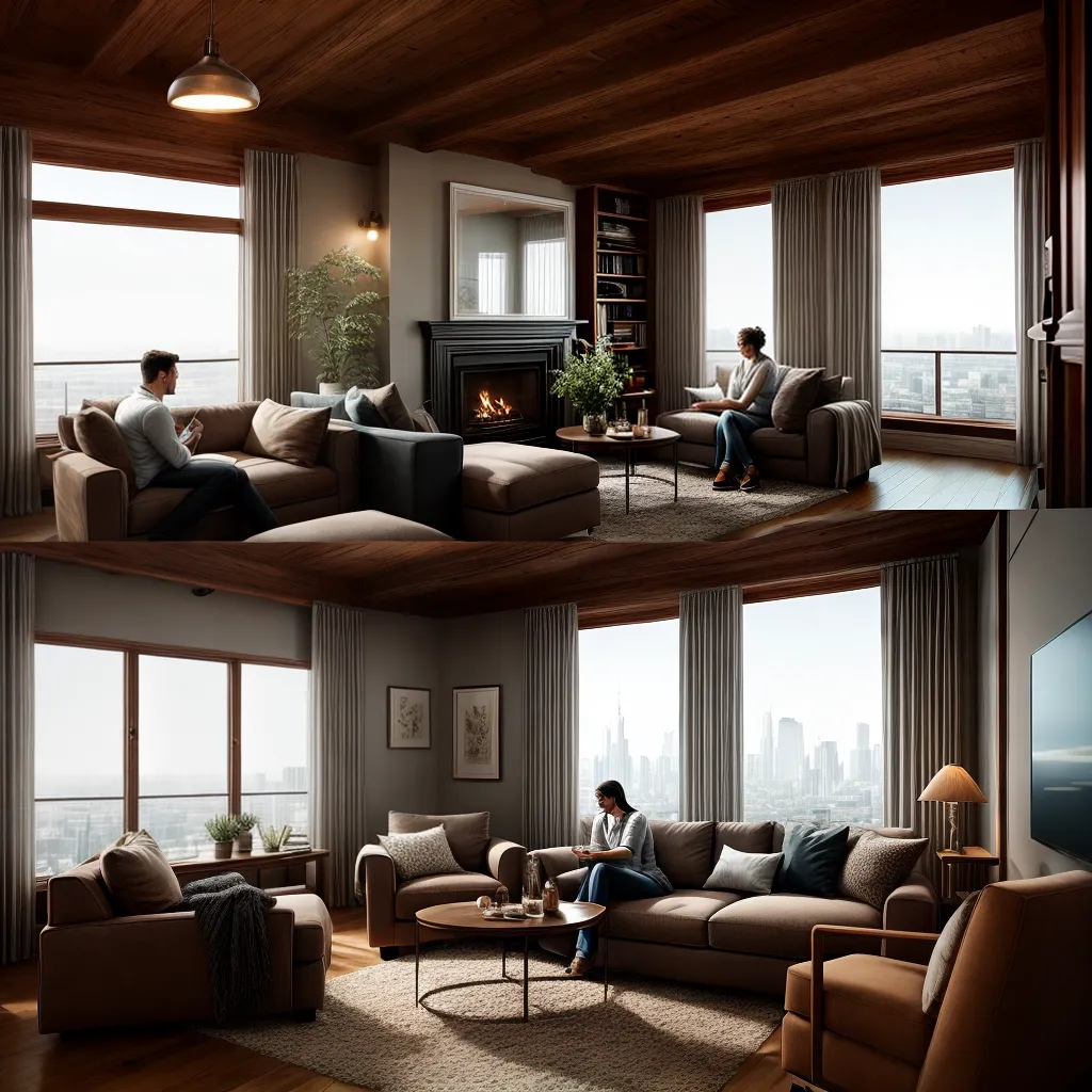 Fotos sala lareira conversa cafe biblia