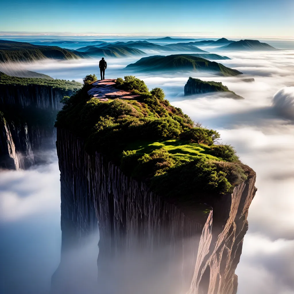 Deus: Como confiar em suas promessas 7 Fotos salto fe paisagem nuvens