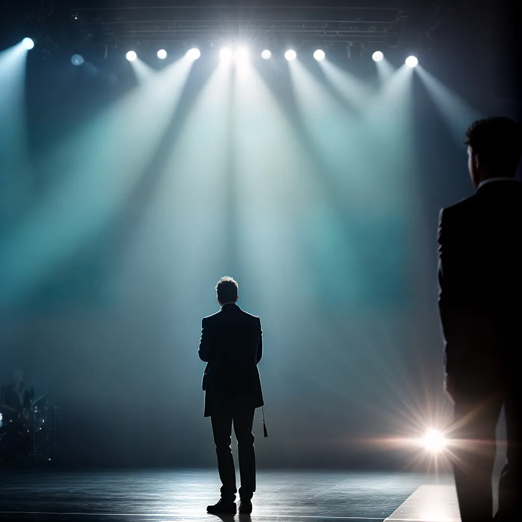 Pregoej: Como preparar um sermão impactante 8 Fotos sermao palco silhueta microfone