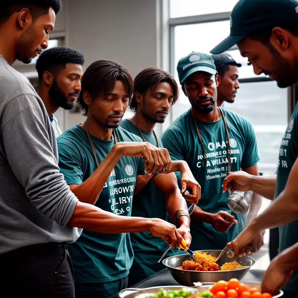 Fotos servico voluntario abrigo refeicao fe amor