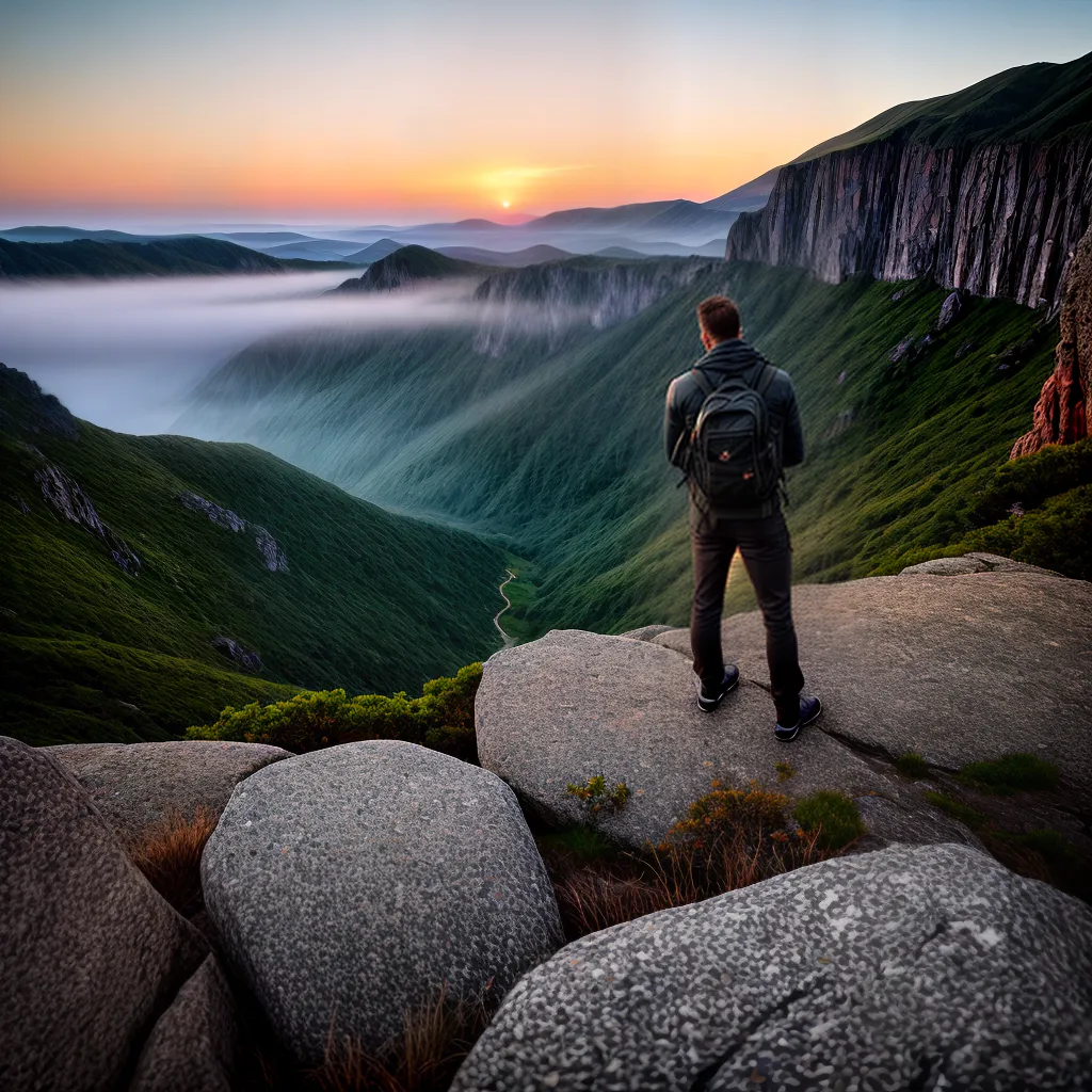 Como fortalecer sua FÉ em tempos difíceis. 9 Fotos sol nascente penhasco confianca