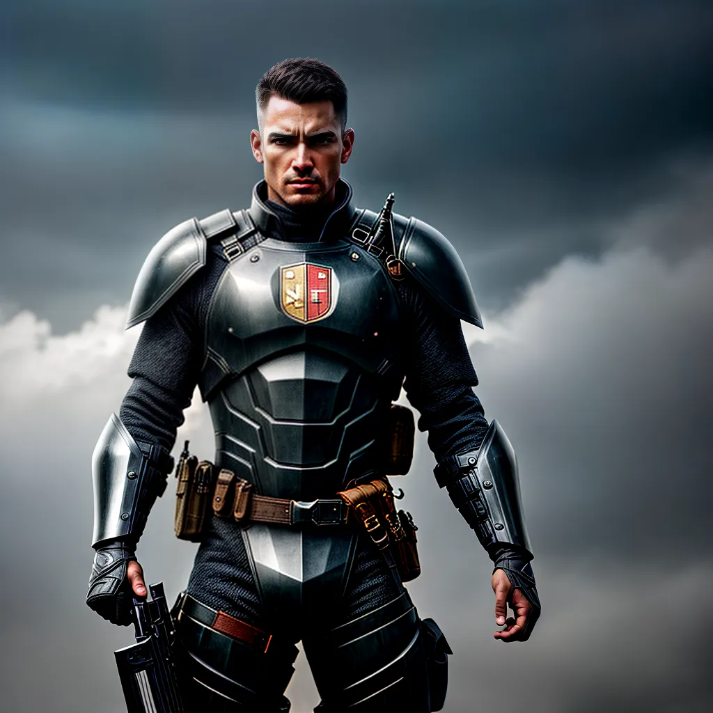 Como se preparar para a Batalha Espiritual 6 Fotos soldado armadura espada escudo batalha