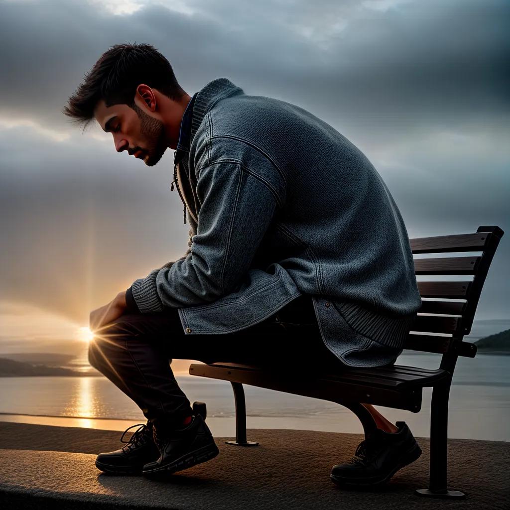 Como lidar com a tristeza e as lamentações na vida cristã 7 Fotos solidao tristeza bencao ceu