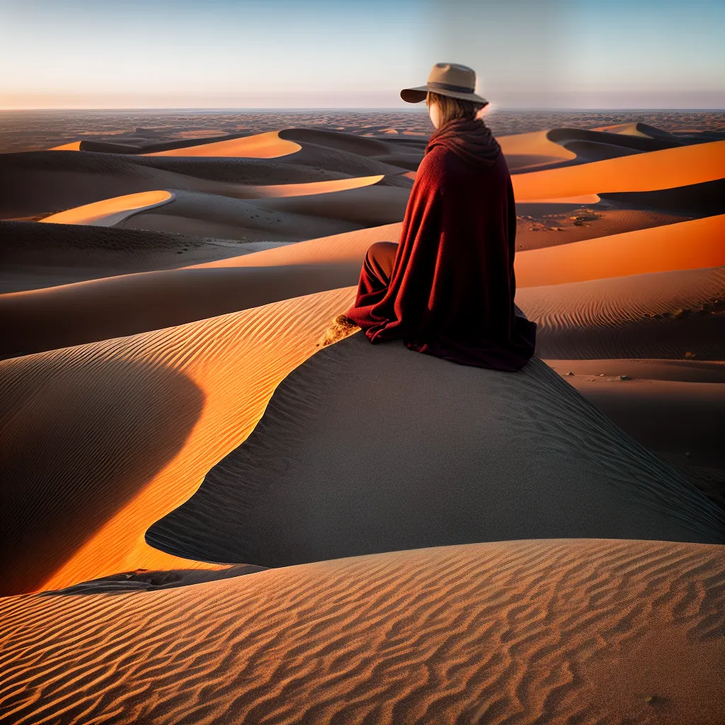 Descanso e Deserto: Encontrando descanso no deserto 6 Fotos solitario deserto paz descanso