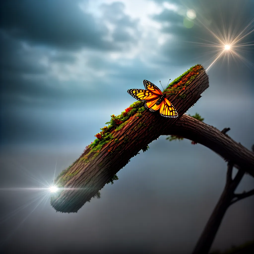 Fotos transformacao borboleta amor divino 1