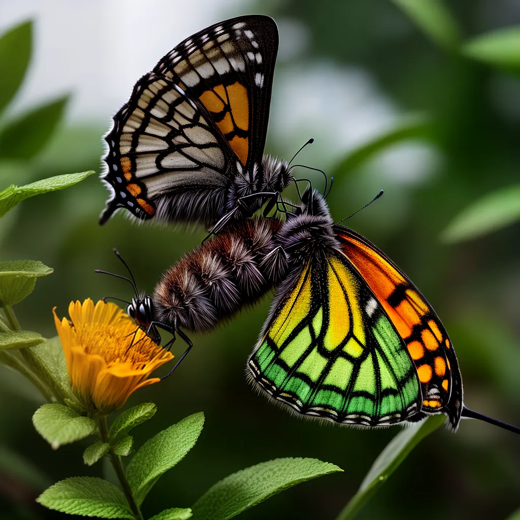 Fotos transformacao lagarta borboleta cristao