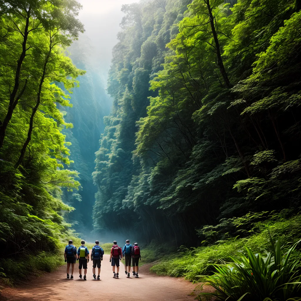 Por que o ecoturismo é importante para a preservação da natureza 6 Fotos trilha guia floresta conservacao