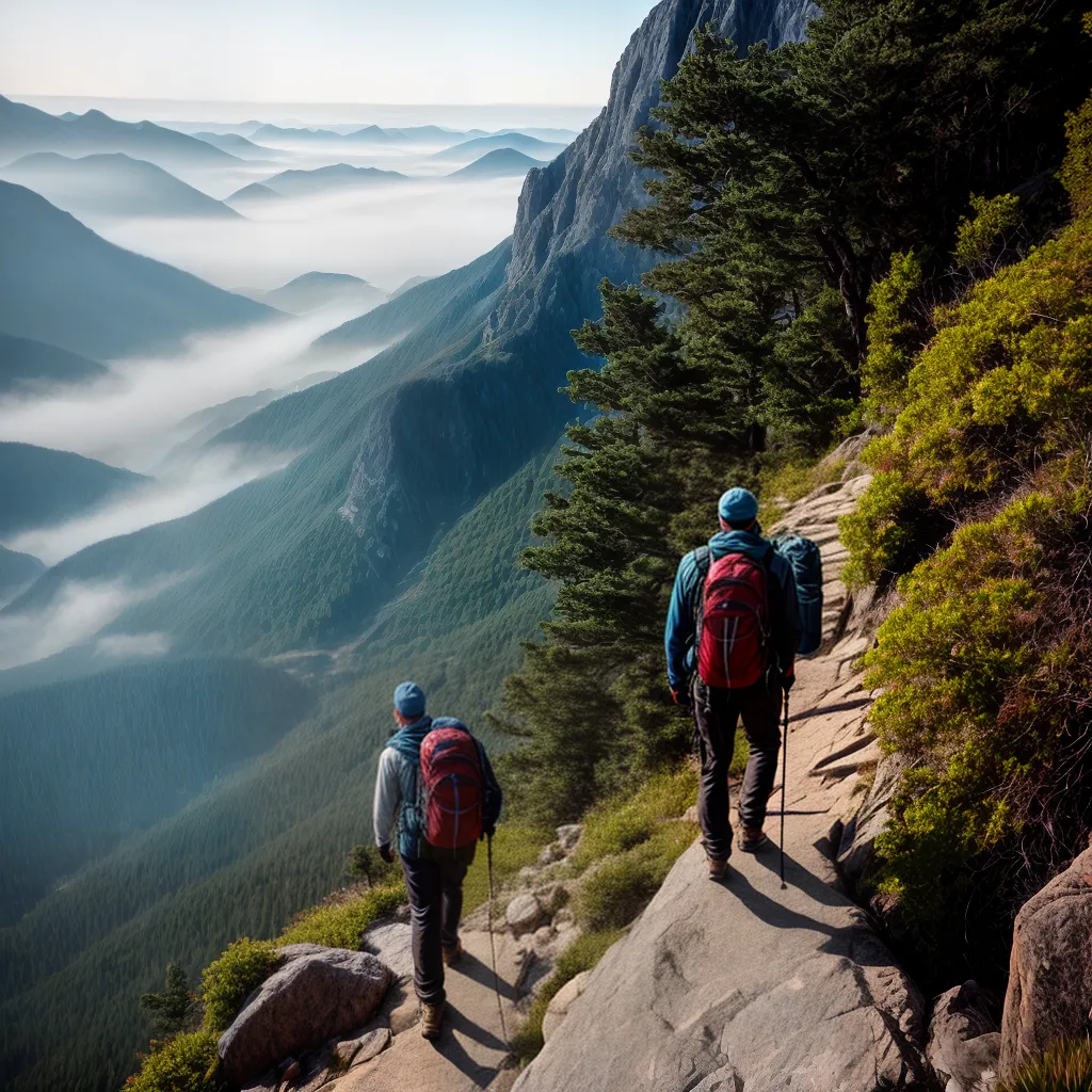 A importância da determinação no caminho da devoção 6 Fotos trilha montanha determinacao devocao
