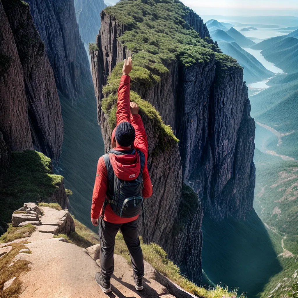 Fotos trilha montanha gratidao divindade