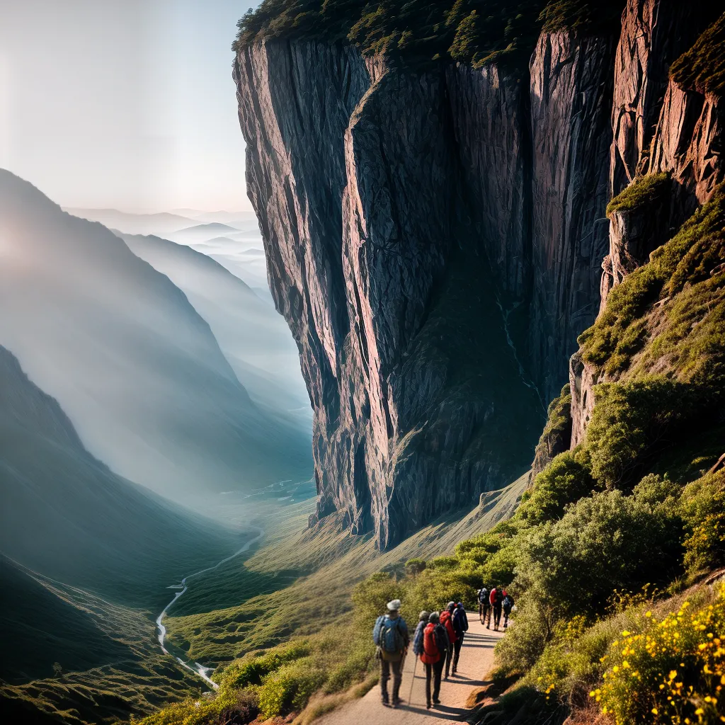 Roteiro de trilha para iniciantes: tudo o que você precisa saber 6 Fotos trilha montanha grupo sol