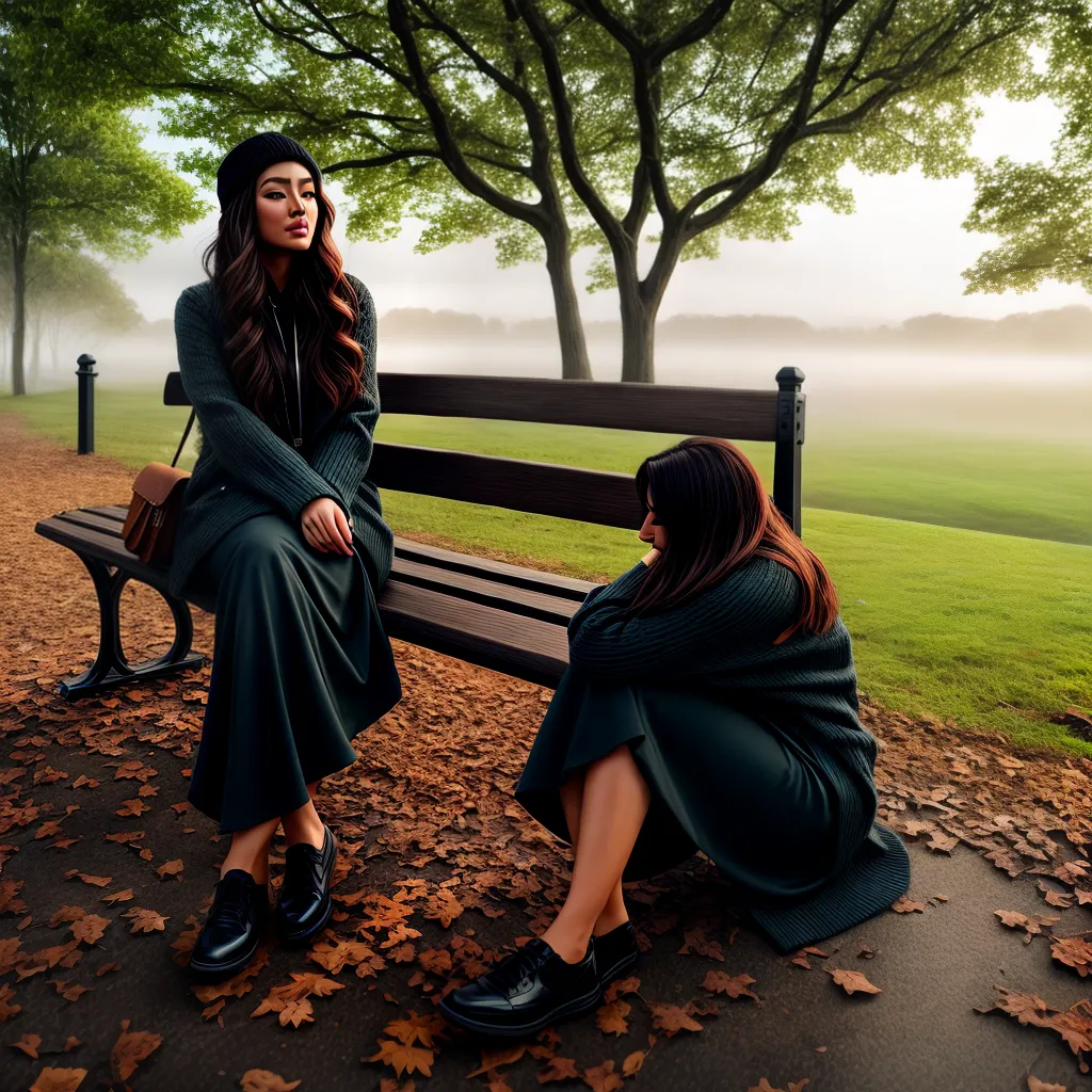 Como lidar com a tristeza e as lamentações na vida cristã 6 Fotos tristeza outono banco parque raio