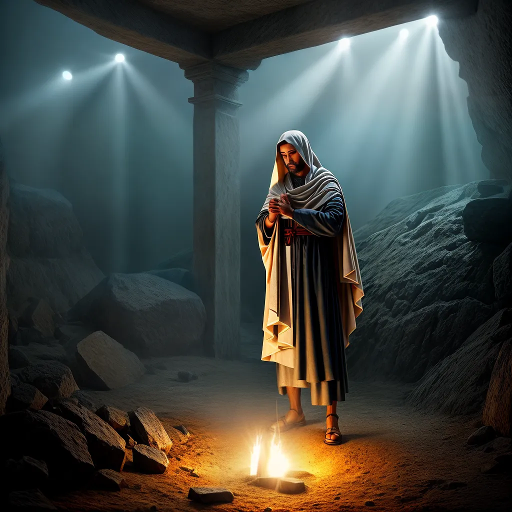 O significado simbólico do Sepulcro na Bíblia 9 Fotos tumba vazia luz eternidade