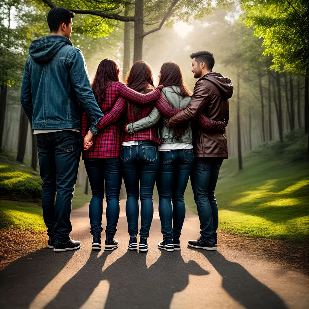 Descubra como a união fraternal pode transformar sua vida 9 Fotos uniao amigos natureza sol