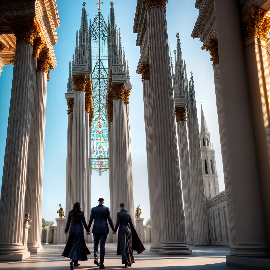 Fotos uniao ceu igreja pilares