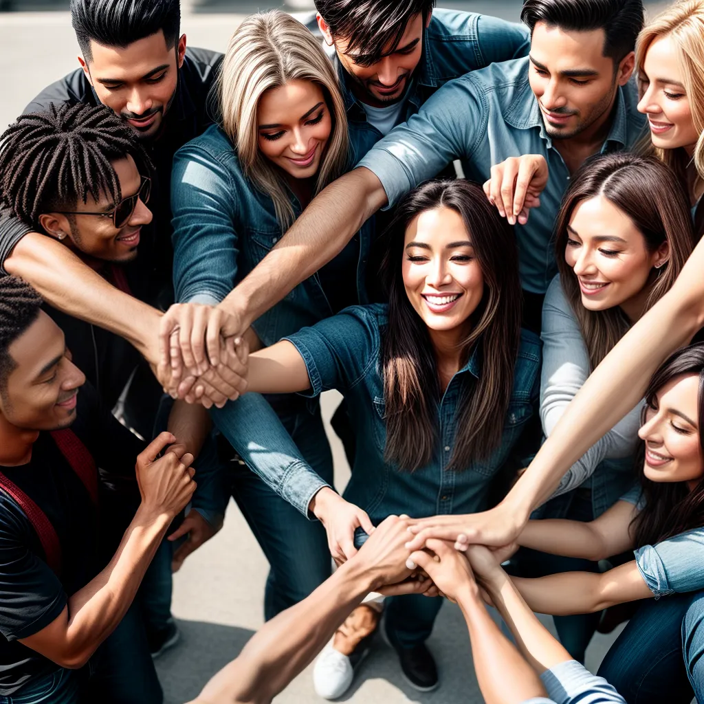 Como alcançar a UNIDADE em sua igreja: dicas práticas. 9 Fotos uniao diversidade igreja maos