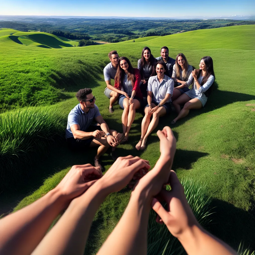 Fotos uniao lideranca crista paisagem