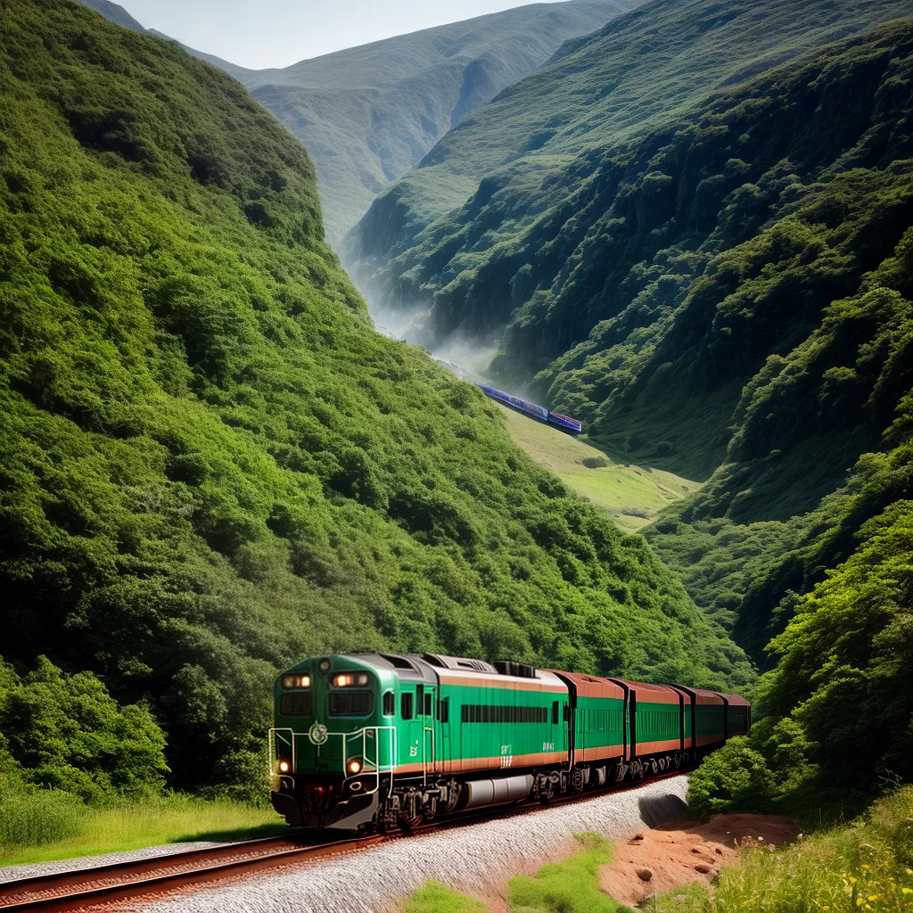 Trem da Transformação: Como Mudar de Vida 8 Fotos viagem cliff trem horizonte