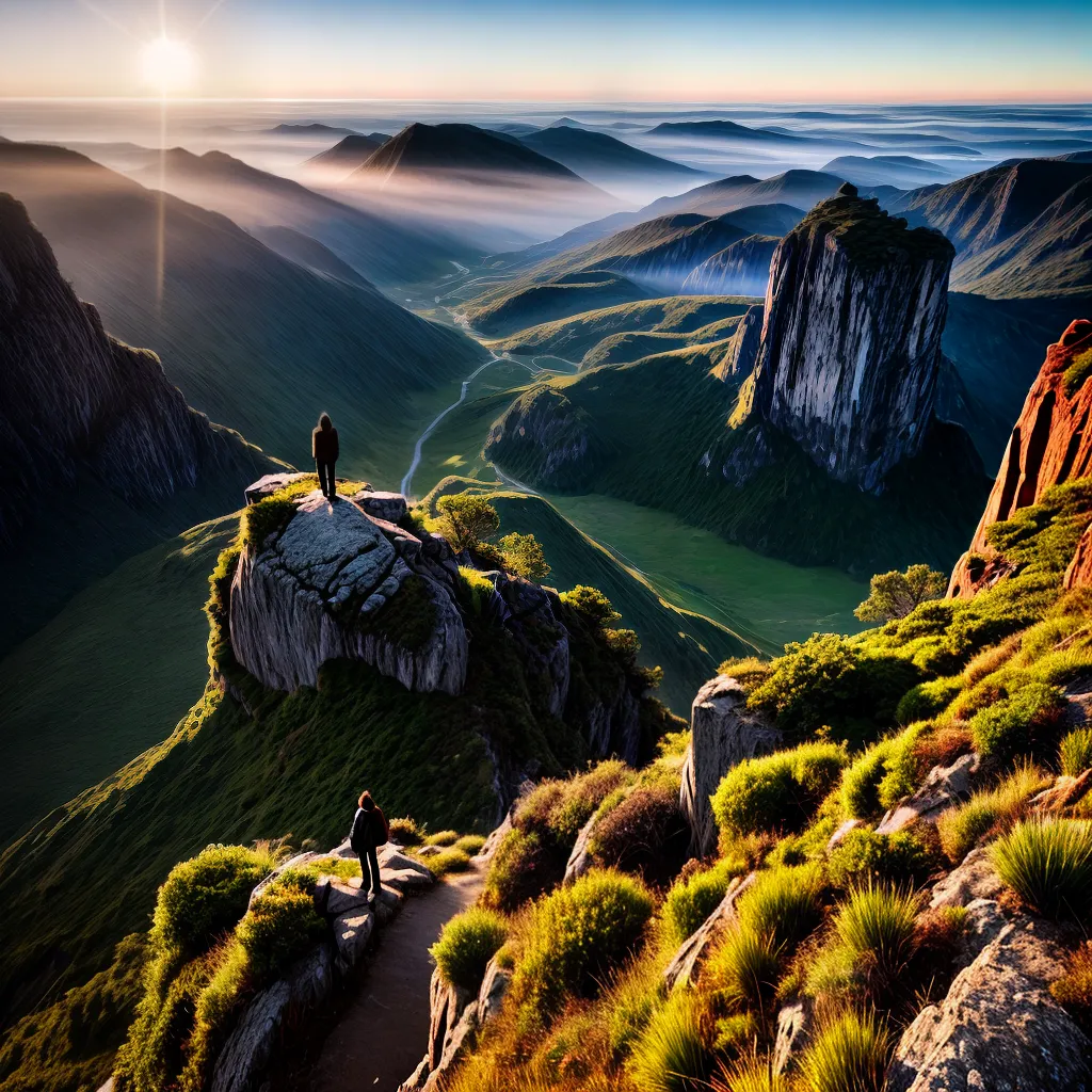 Como desenvolver um relacionamento mais profundo com Deus 8 Fotos vista solitaria montanhas ceu azul