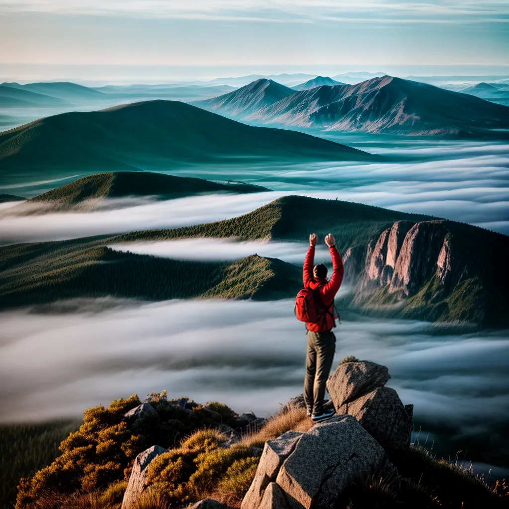 Por que a esperança é a chave para superar desafios 6 Fotos vitoria montanha perspectiva positiva