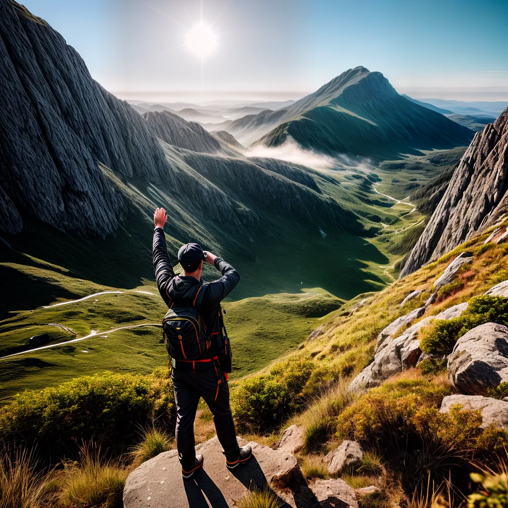 Título 3: Os Benefícios do Aprofundamento na Fé Cristã para o Progresso Pessoal 8 Fotos vitoria montanha sol fe paisagem