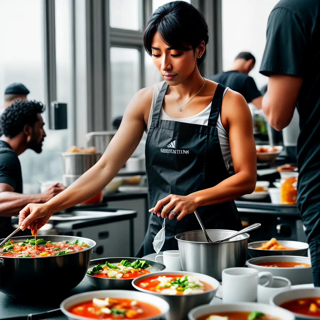 Como desenvolver a espiritualidade através da caridade. 6 Fotos voluntariado sopa alimentacao espiritualidade