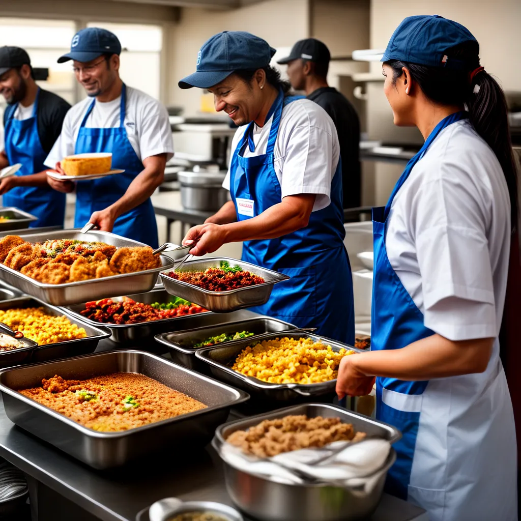 Fotos voluntarios abrigo comida restauracao missao